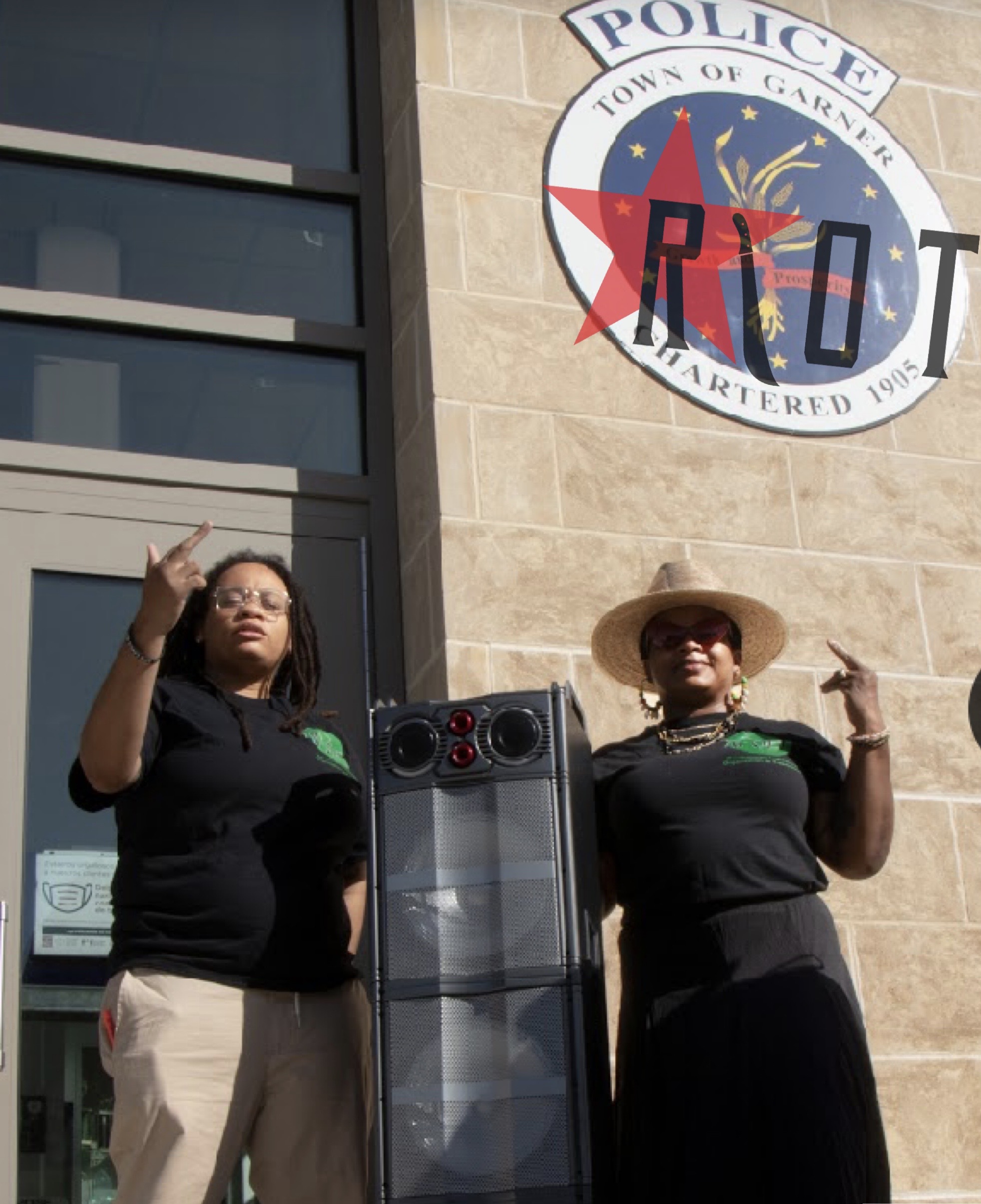 Mikisa and Takiyah Thompson Co-Fonders of RIOT on STOLEN LAND